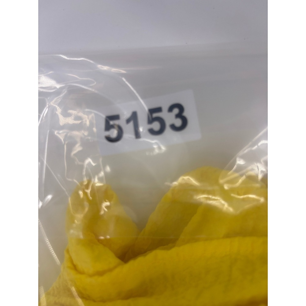 Peck & Peck Women's‎ Yellow Rayon Polyester Blend V-Neck Top Size S - Picture 6 of 6